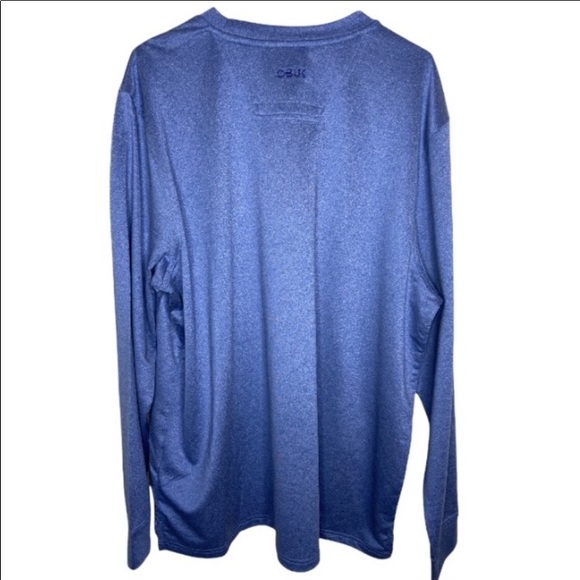 CBUK Moisture Wicking Jackson Crewneck Tour Blue Long Sleeve Shirt Size XL NWT - Picture 2 of 12